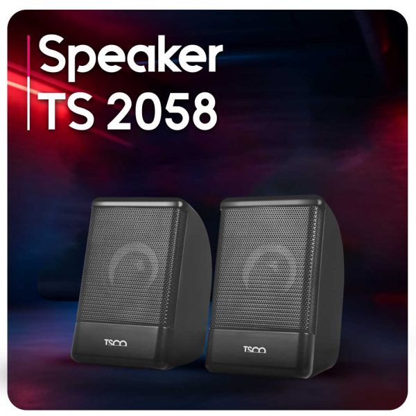 اسپیکر رومیزی دسکتاپ تسکو مدل TS 2058 | فروش فقط حضوری در فروشگاه سفید رایانه اهواز