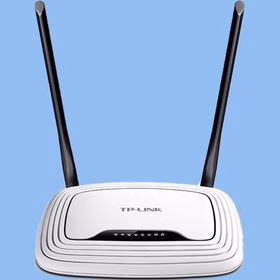 روتر بی‌سیم 300Mbps تی پی-لینک مدل TL-WR841ND استوک | فروش فقط حضوری در فروشگاه سفید رایانه اهواز