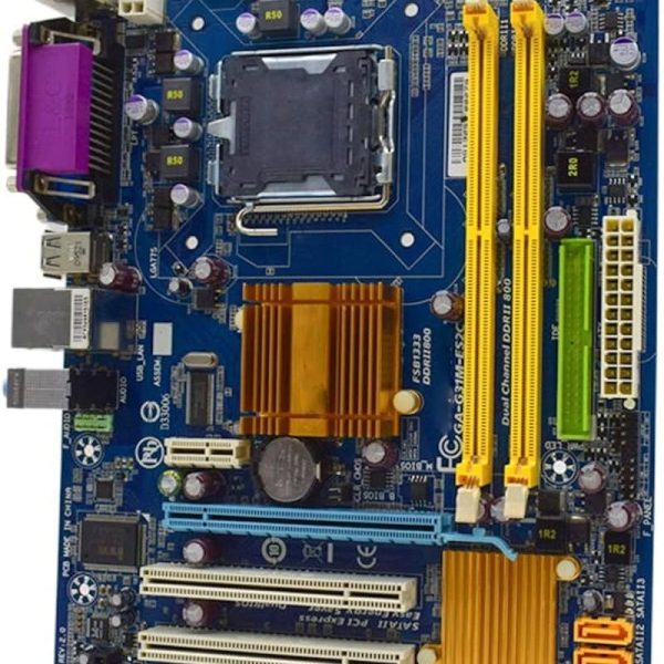 مادربرد گیگابایت GA-G31M-ES2C (کارکرده) | فروش فقط حضوری در فروشگاه سفید رایانه اهواز