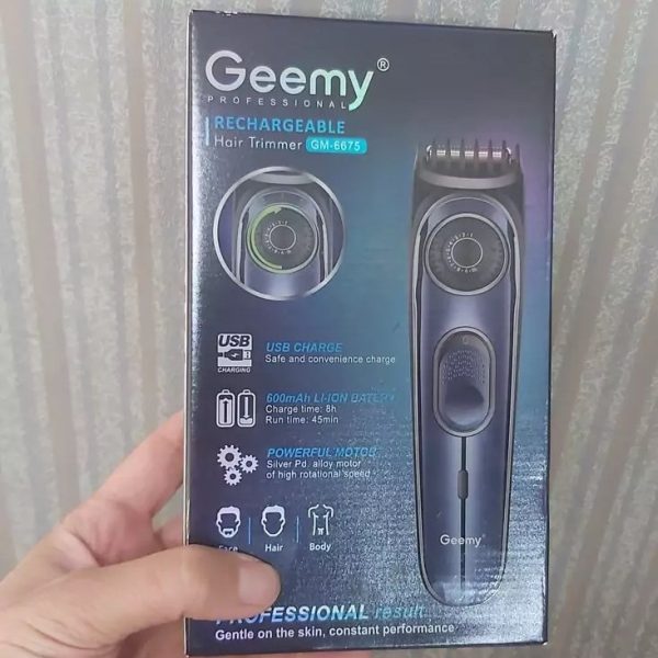 ماشین اصلاح موی سر و صورت جیمی مدل GM-6628 | فروش فقط حضوری در فروشگاه سفید رایانه اهواز