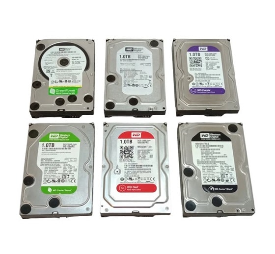هارد دیسک اینترنال کامپیوتر MIX BRAND ظرفیت 1TB (کارکرده) | فروش فقط حضوری در فروشگاه سفید رایانه اهواز