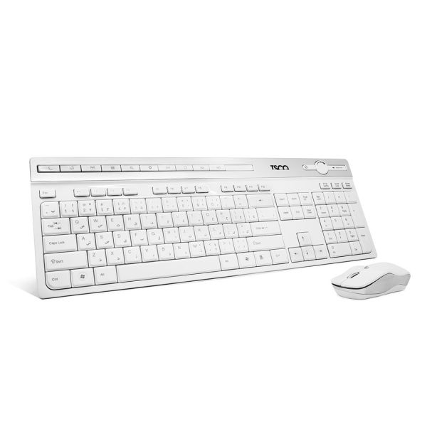 کیبورد و موس بی‌سیم تسکو مدل TKM 7106W | فروش فقط حضوری در فروشگاه سفید رایانه اهواز