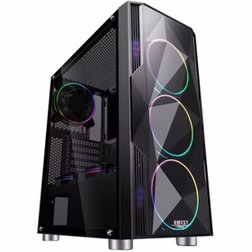 کیس کامپیوتر اوست GT AV02 BG ARGB Mid Tower مشکی | فروش فقط حضوری در فروشگاه سفید رایانه اهواز