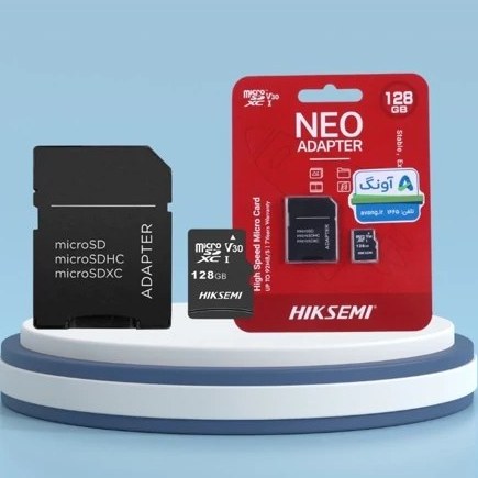 کارت حافظه micro SDXC هایکسمی مدل HS-TF-C1 کلاس 10 به همراه آداپتور SD | فروش فقط حضوری در فروشگاه سفید رایانه اهواز